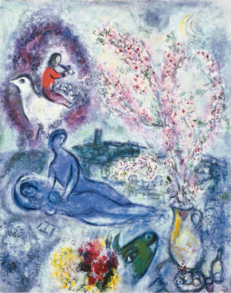 Chagall, Die Mandelbäume
