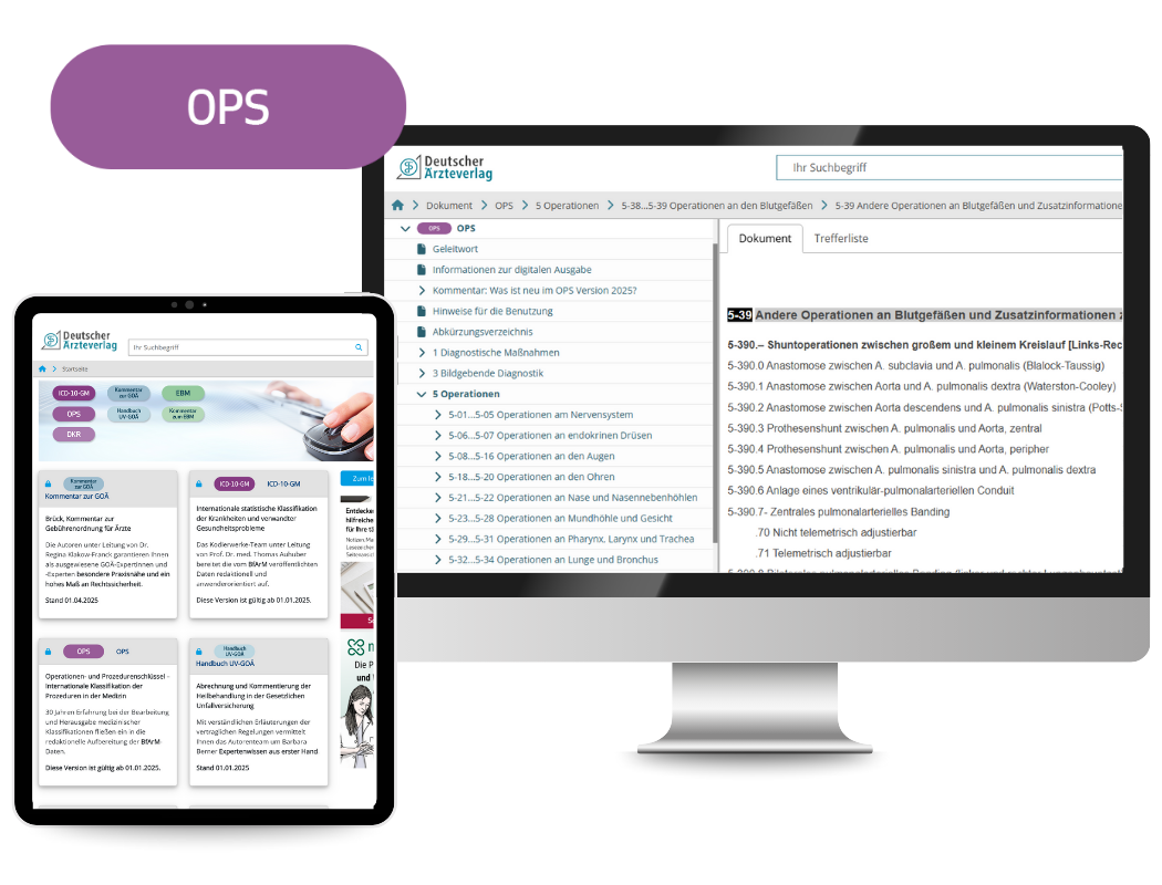OPS Systematisches Verzeichnis - Online-Version