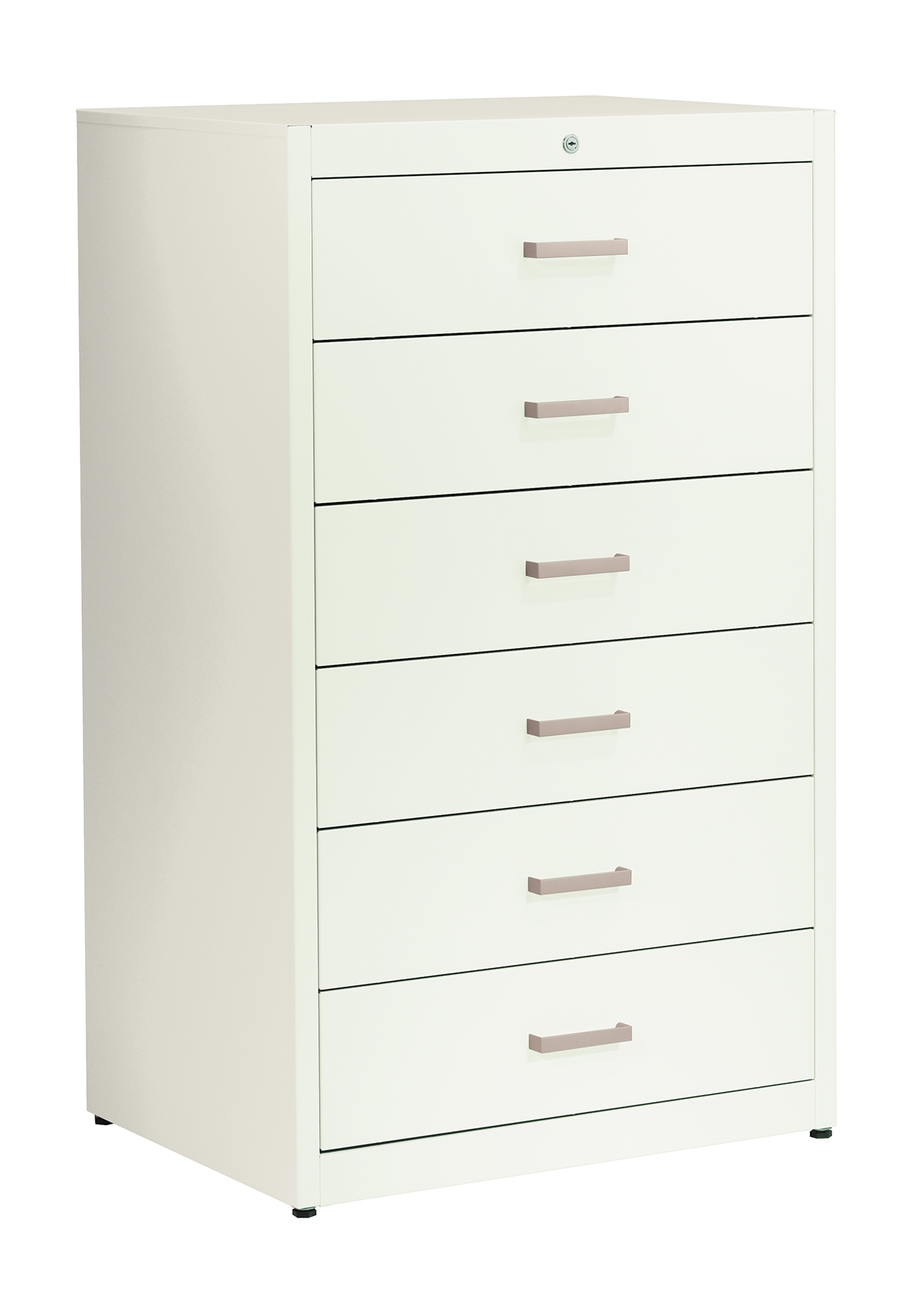 Karteischrank A5, 6 Schubladen, 3-bahnig
