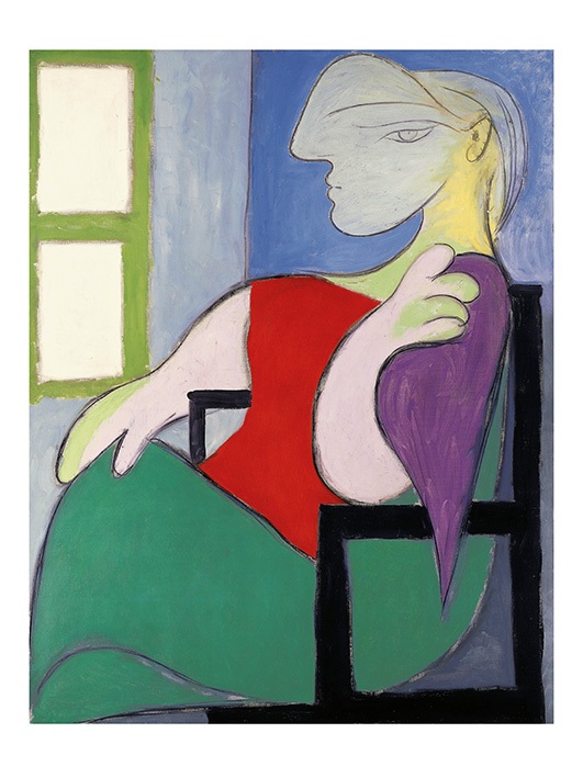 Picasso, Sitzende Frau vor einem Fenster