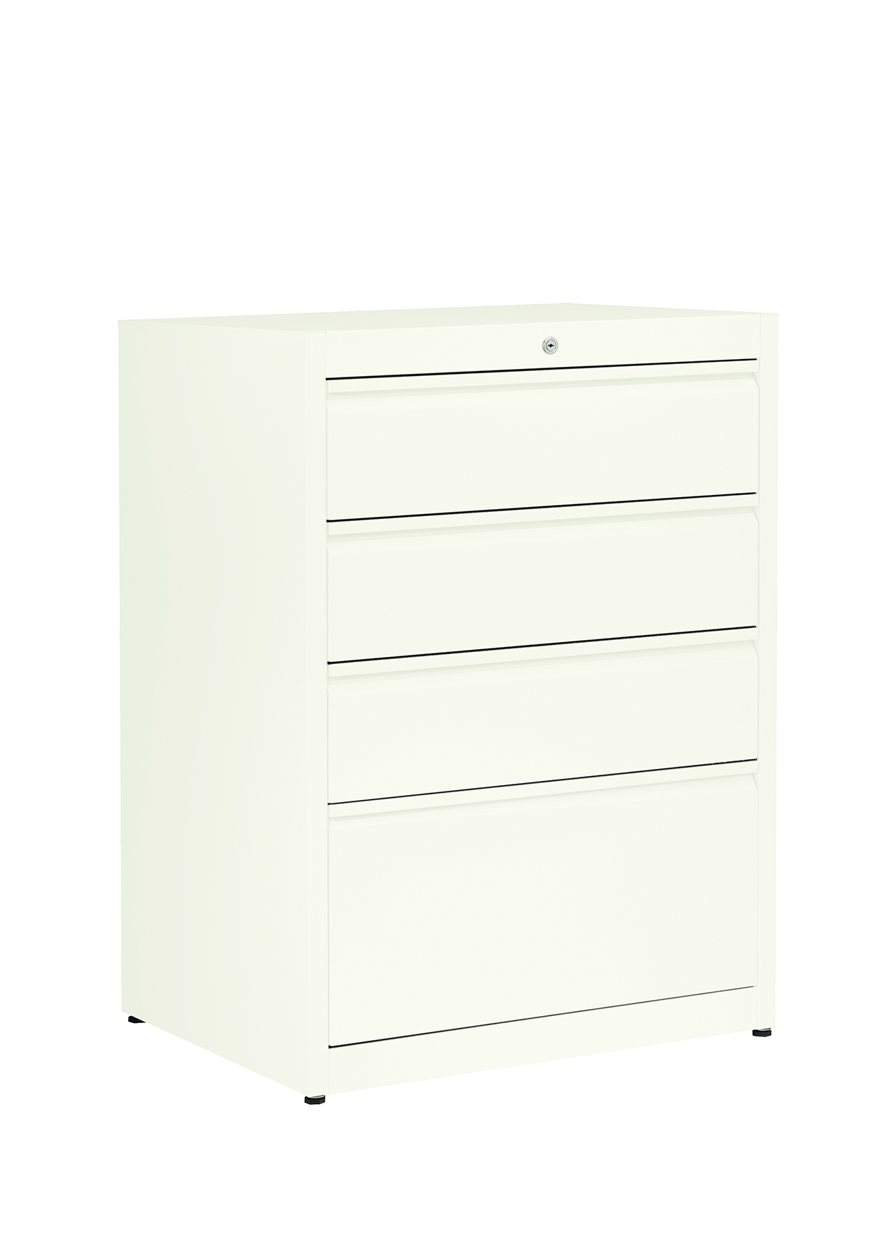 Karteischrank A5, 4 Schubladen, 3-bahnig