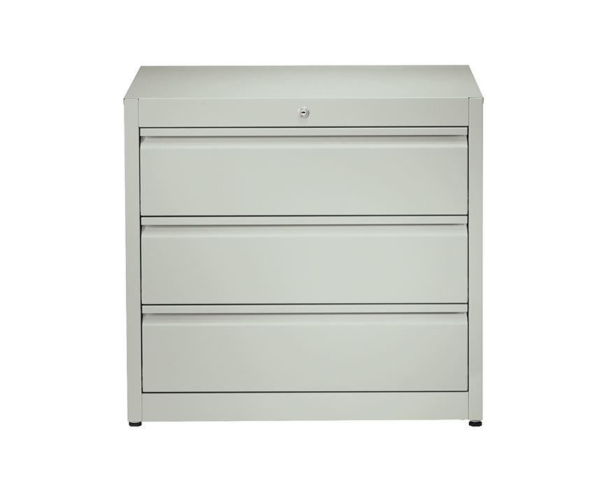 Karteischrank A5, 3 Schubladen, 3-bahnig