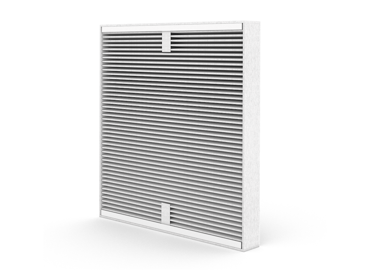 Dual-H12-Filter: HEPA u Aktivkohle (RoB)