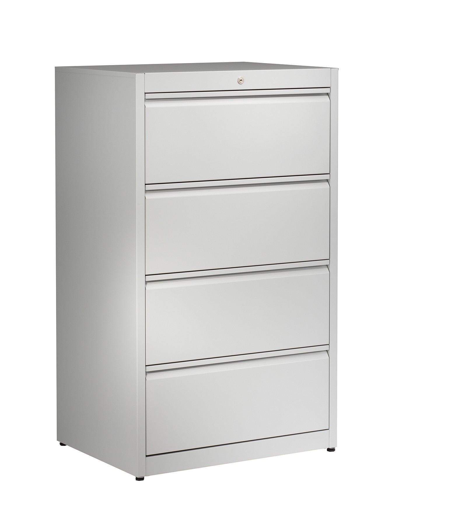 Karteischrank A4, 4 Schubladen, 2-bahnig