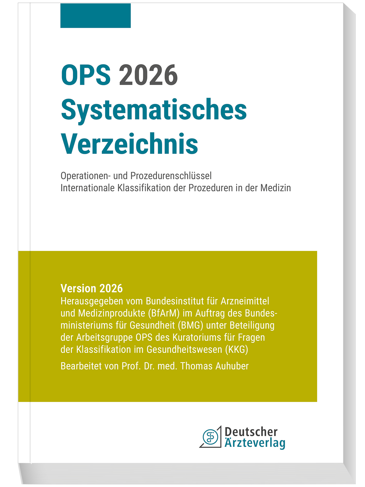 OPS Systematisches Verzeichnis 2026