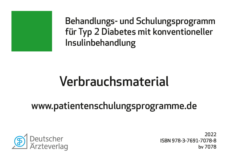 Konventionelle Insulintherapie - Verbrauchsmaterial