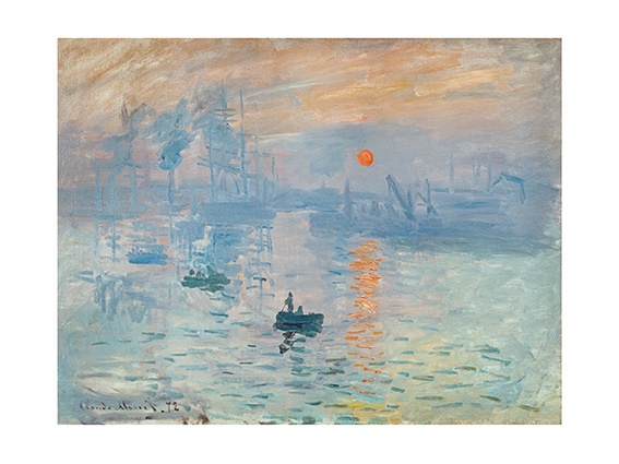 Monet, Impression, Aufgehende Sonne