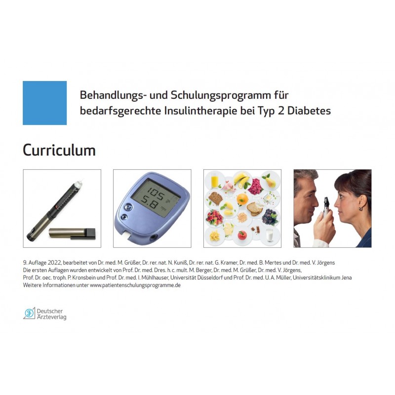 Curriculum Bedarfsgerechte Insulintherapie - zum Download