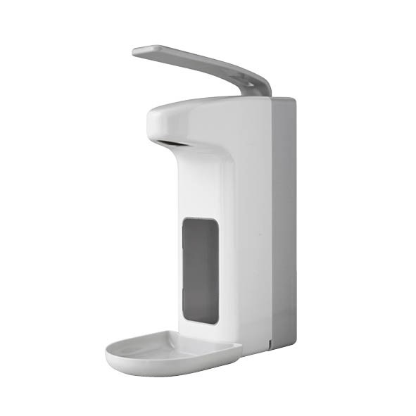 Desinfektionsspender Tisch mit Armhebel